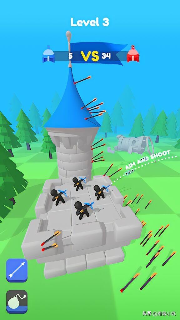 阵地防御射击游戏（CAG城堡防御战射击游戏评测）-图5